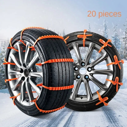 Car Wheel Anti-slip Snow Chain-20PCS 1