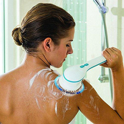 SPIN SPA BODY BRUSH WITH 5 ATTACHMENTS 1