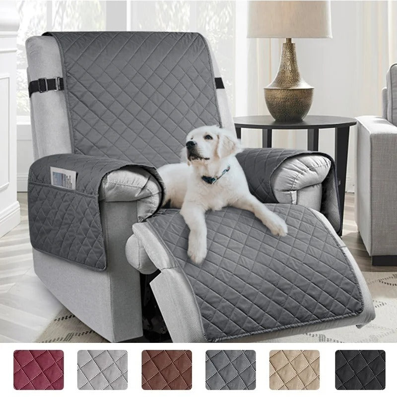 100% Waterproof Recliner Slipcover Square 1