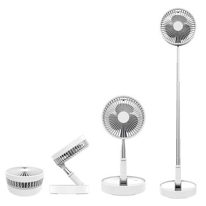 Telescopic Folding USB Charging Fan 1