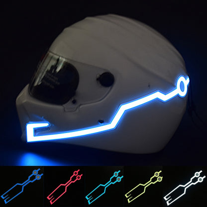 Night Safety Motorcycle Helmet LED Stripe 1
