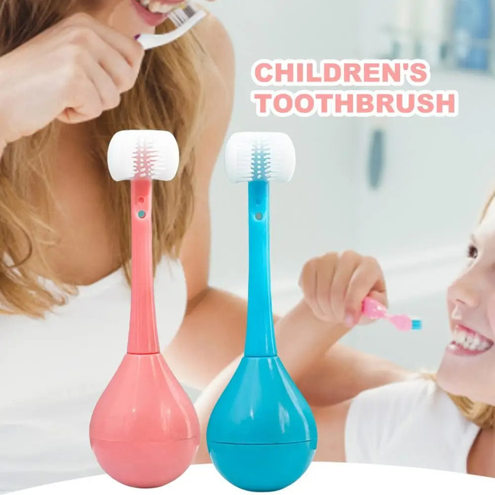 Three-sided Children's Toothbrush 1