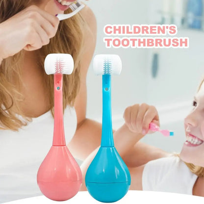 Three-sided Children's Toothbrush 1