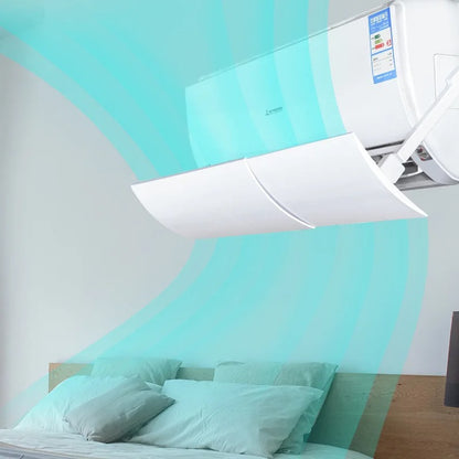 Retractable Air Conditioner Air Deflector 1