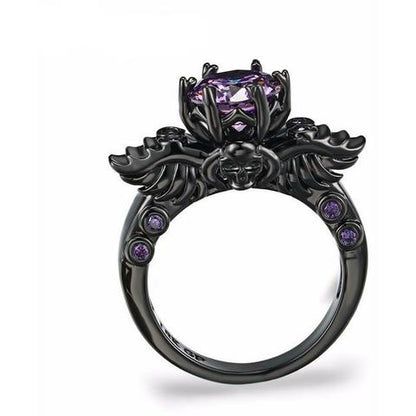 Black Skull Ring 1