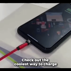 LED magnetic 3 in 1 usb charging cable 1