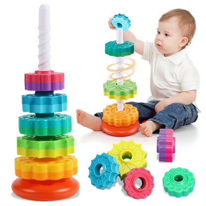 Rainbow Stacking Toys 1