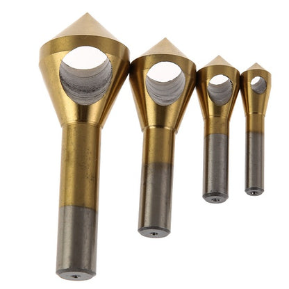 4pcs/set Countersink Deburring Drill Bit 1