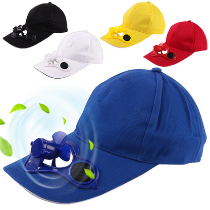 SOLAR POWERED COOLING HAT 1