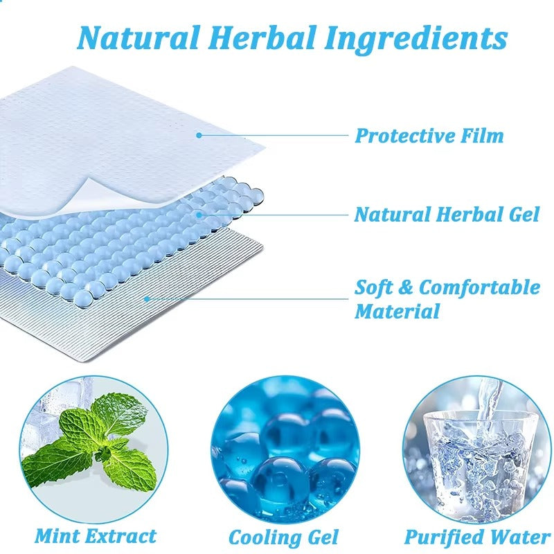 CoolEase Cooling Gel Patches 1