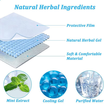 CoolEase Cooling Gel Patches 1