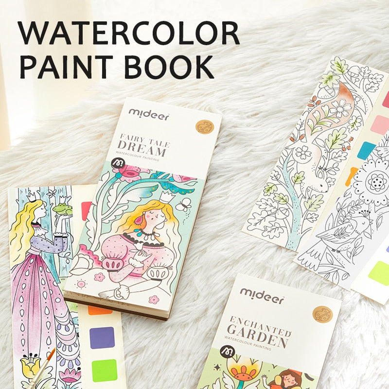 Pocket Watercolor Painting Book 1