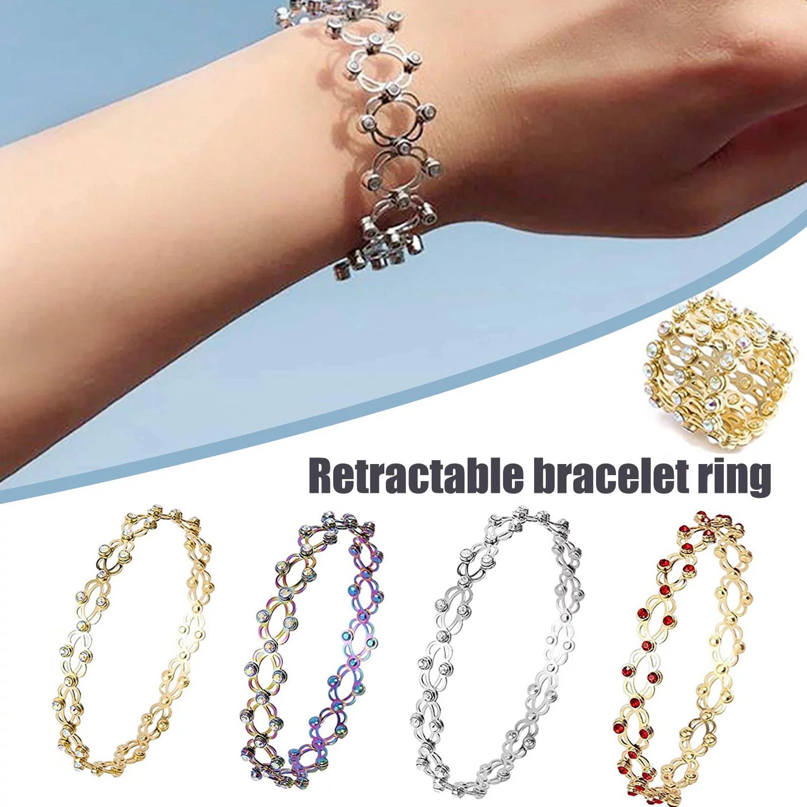 2 In 1 New Magic Retractable Ring & Bracelet 1