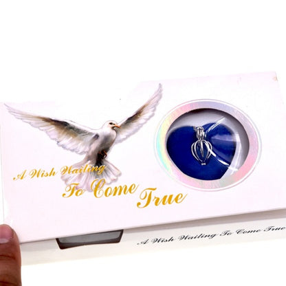 MAKE A WISH NECKLACE WITH SURPRISE PEARL (100% REAL NATURAL PEARLS) 1