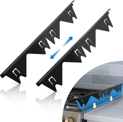 Retractable Stainless Steel Stove Gap Covers 1