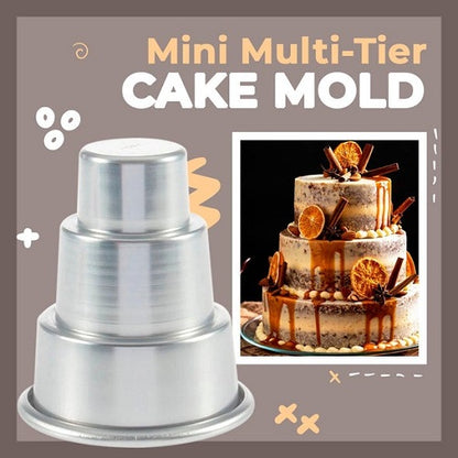 Mini Multi-Tier Cake Mold-FULL SET 1