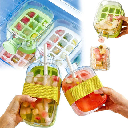 Cool Summer Ice Bottle – Ice Cube Refreshing Drink Bottle 1