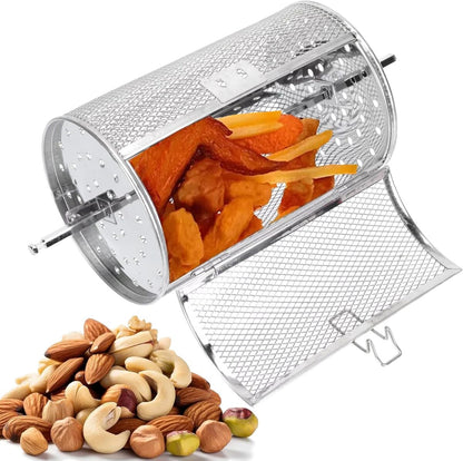 Stainless Steel Rotating Grill 1