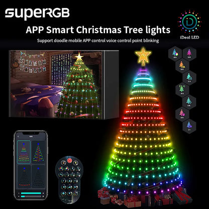 LED ANIMATED OUTDOOR CHRISTMAS TREE LIGH 1