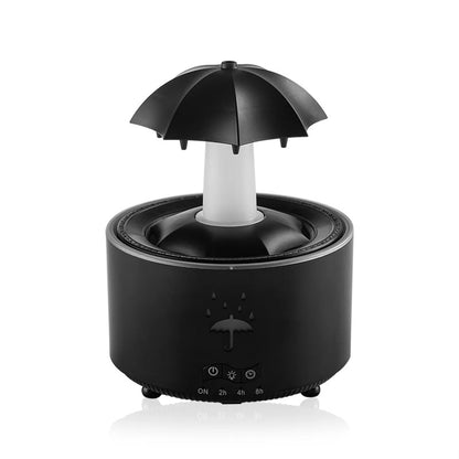 Aromatherapy Rotating Water Droplet LED Umbrella  Humidifier 1