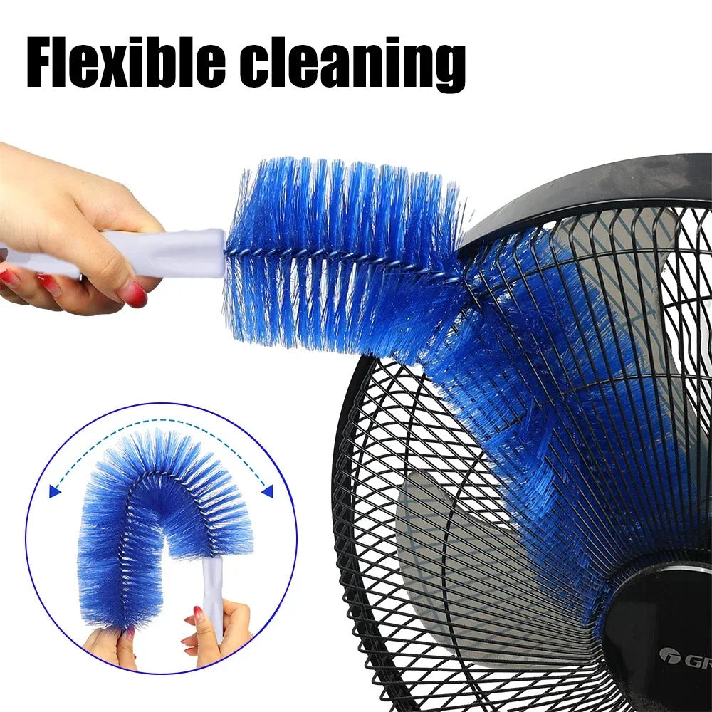 Bendable Microfiber Fan Dust Cleaner 1