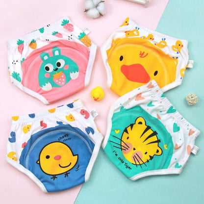 Baby Cotton Training Pants-4PCS 1
