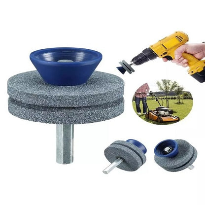 Lawn Mower Blade Sharpener-Double Layer 1