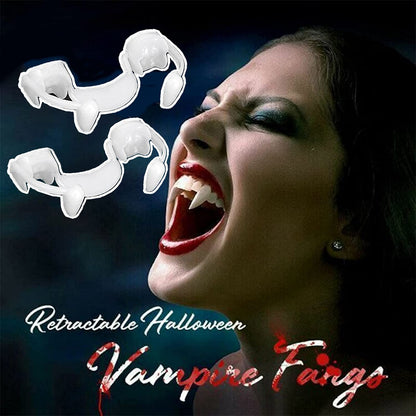 Automatic Retractable Halloween Vampire Fangs 1