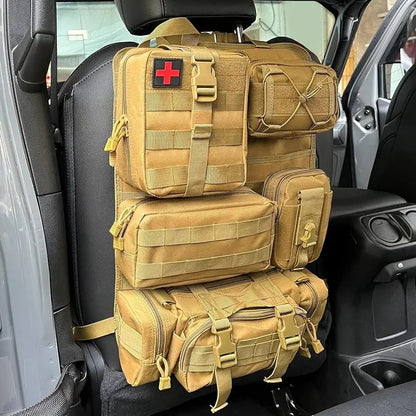 Tactical Car Seat Backrest Organiser 1