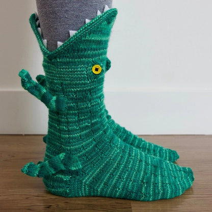 Funny Christmas 3D Animal Shaped Knitted Socks 1