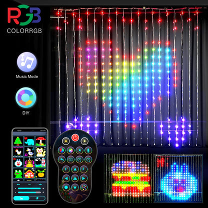 DIY Smart Curtain LED Light 1