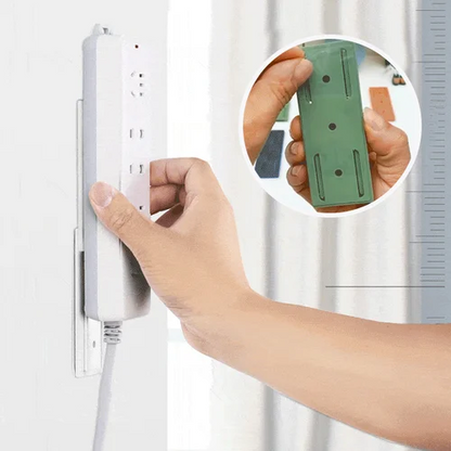 Adhesive Punch-free Socket Holder 1