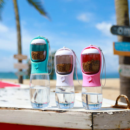 Portable Dog Water Bottle Feeder 1