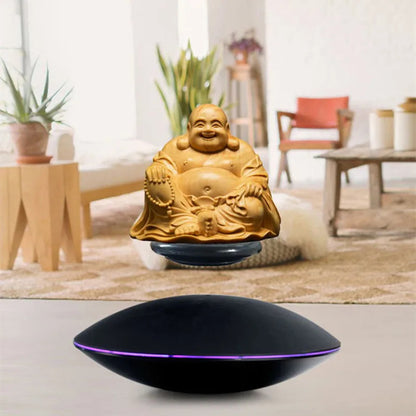 360 Rotation Suspended Magnetic Levitation Display Stand 1