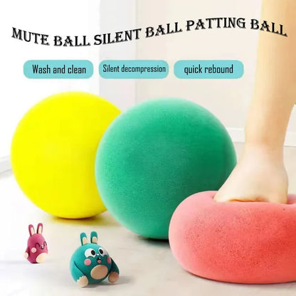Silent Uncoated High Density Foam Sports Ball 1