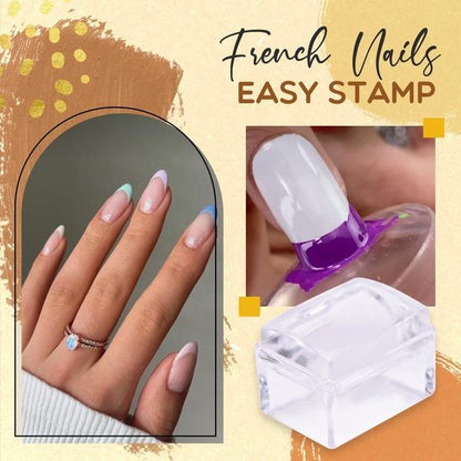 French Nail Easy Stamp 1