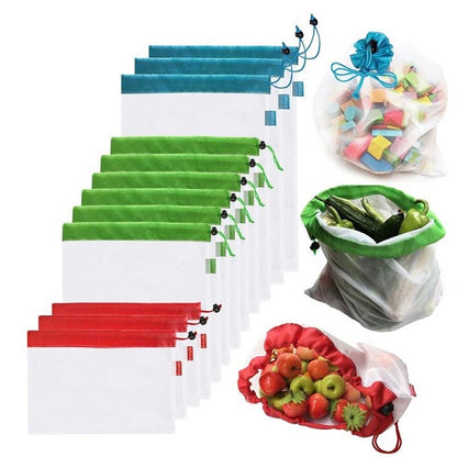 12pcs Reusable Produce Bags 1