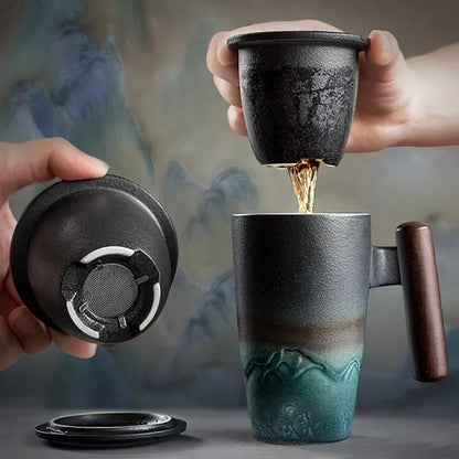 HANDMADE CERAMIC COFFEE & TEA MUG 1