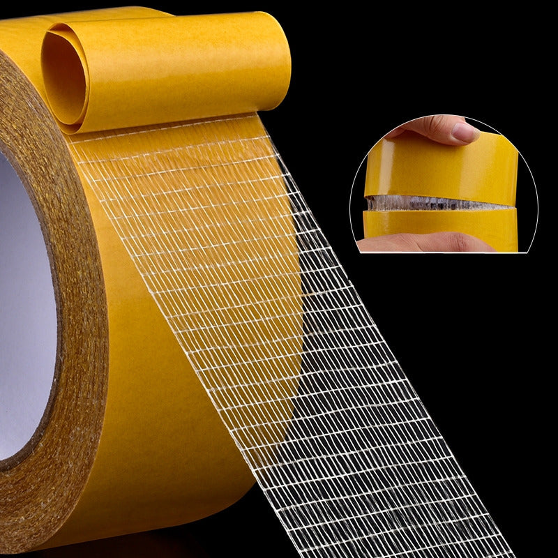 Strong Adhesive Double-sided Gauze fiber Mesh Tape 1