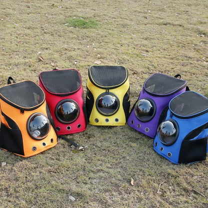 Cat Dog Astronaut Capsule Backpack 1