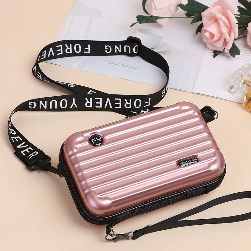 Mini Suitcase Shape Women Crossbody Bag 1