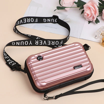 Mini Suitcase Shape Women Crossbody Bag 1