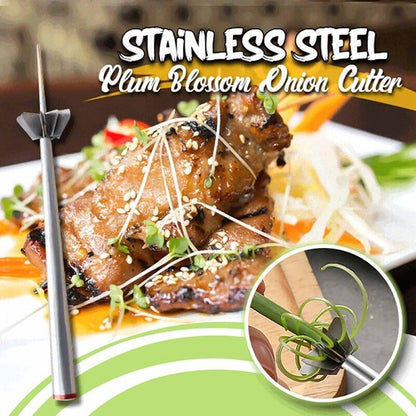 Stainless Steel Plum Blossom Onion Cutter 1