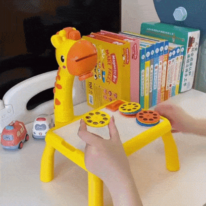 Children LED Projection Learing Drawing Board 1