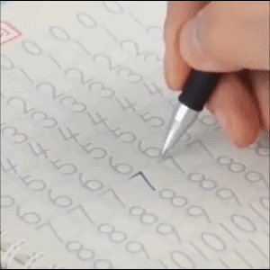 Magic calligraphy that can be reused 1