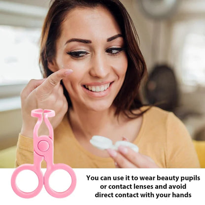 Contact Lenses Beauty Pupil Wearing Assistive Device 1