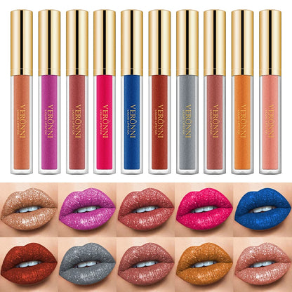 Metallic Liquid Diamond Glitter Lipstick 1