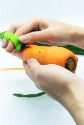 Two Finger Fruit and Vegetable Peeler 1
