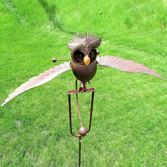 Outdoor Metal Owl Decoration 1