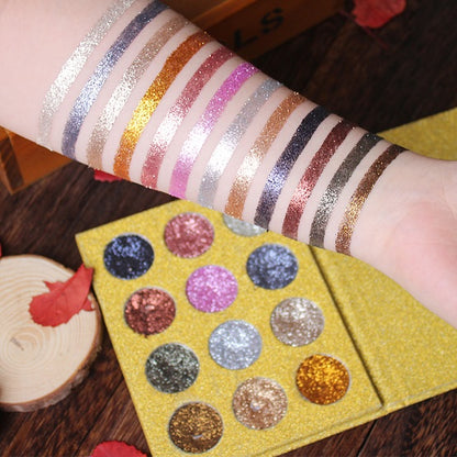 Luxury collection Pressed glitter palette 1